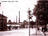 Kvaternikov trg 1930. godine (tada Međašni trg)